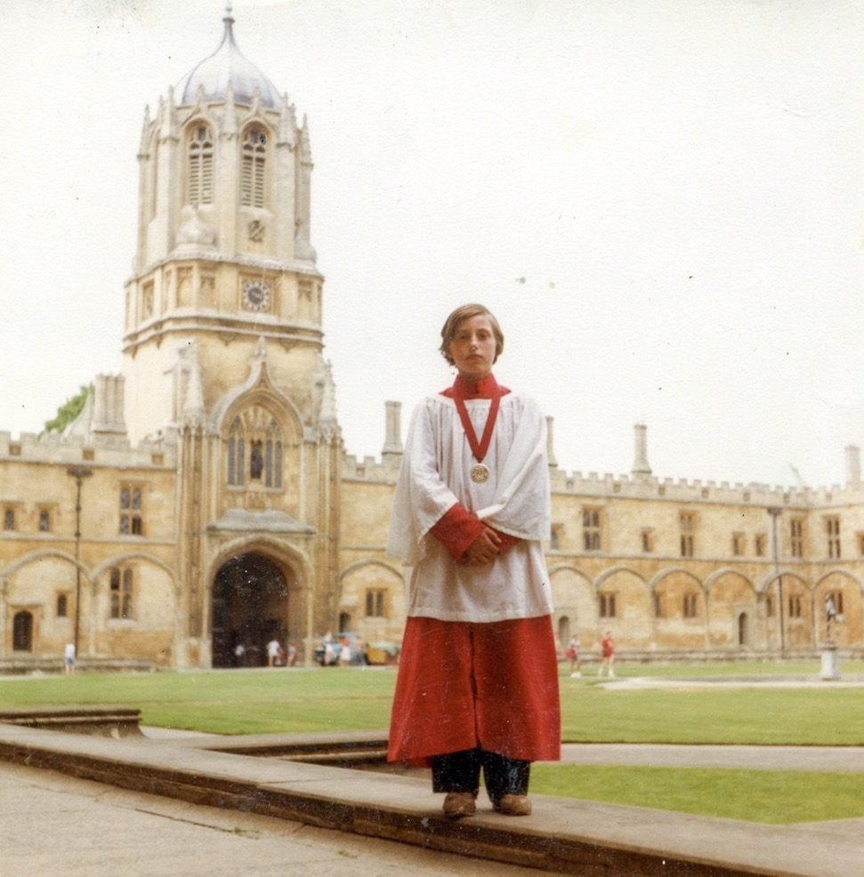 At school in Oxford